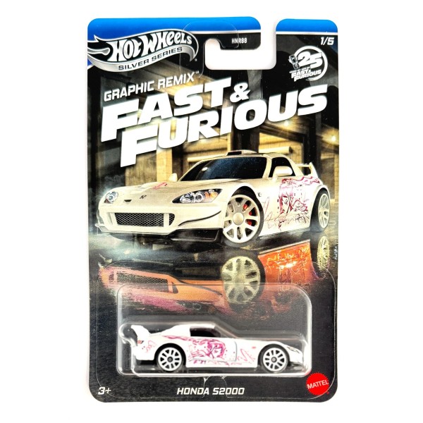 Hot Wheels Silver Series Fast and Furious Graphic Remix sada 5ks 2