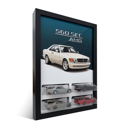 A4 Obraz pro 4x Hot Wheels Mercedes 560 SEC AMG mainline