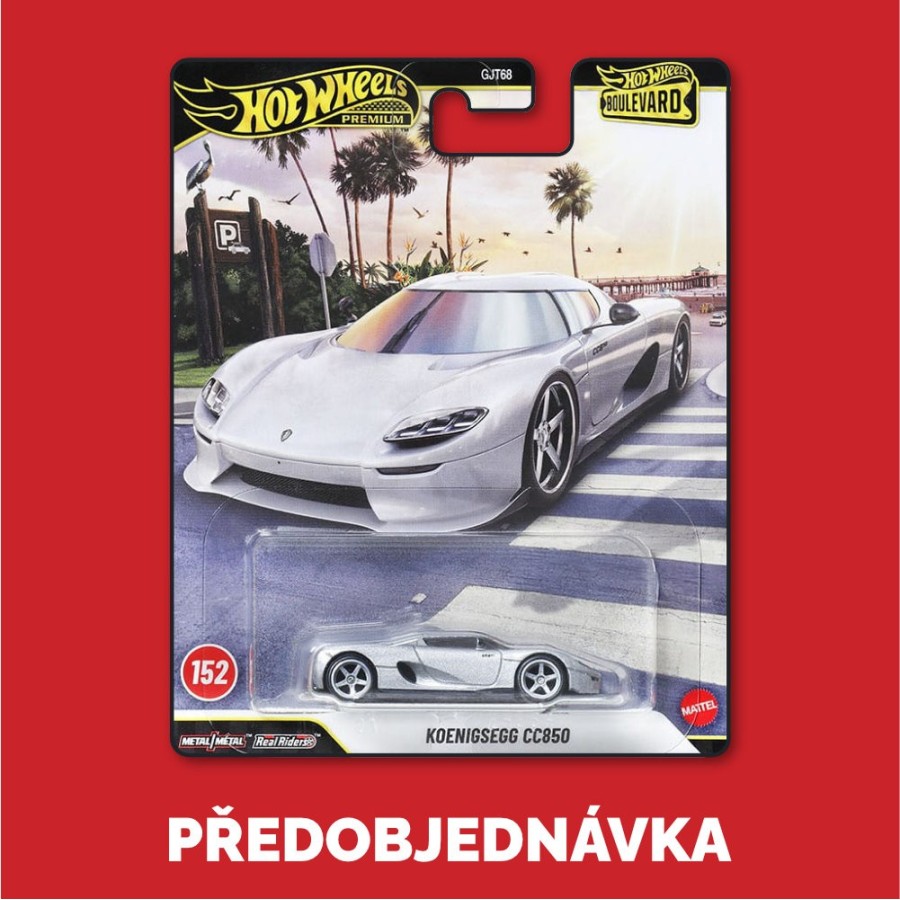 Hot Wheels Premium Boulevard 151-155 sada 5ks - Předobjednávka