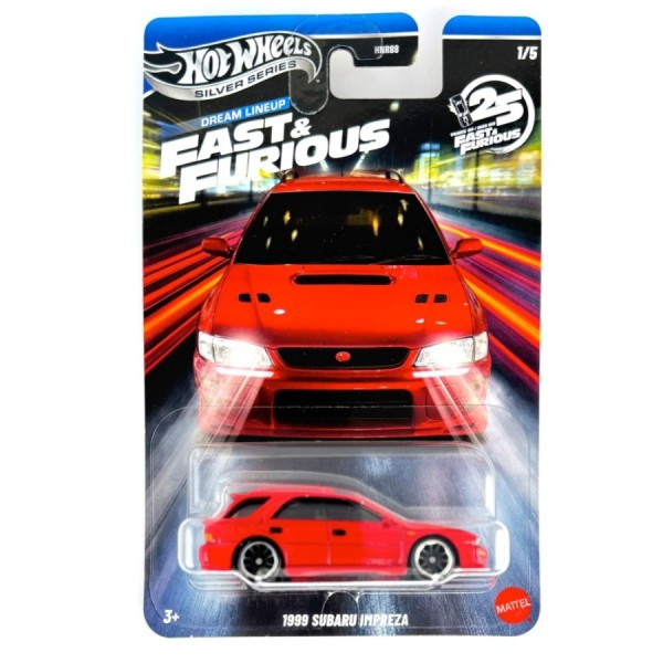Hot Wheels Silver Series 1999 SUBARU IMPREZA