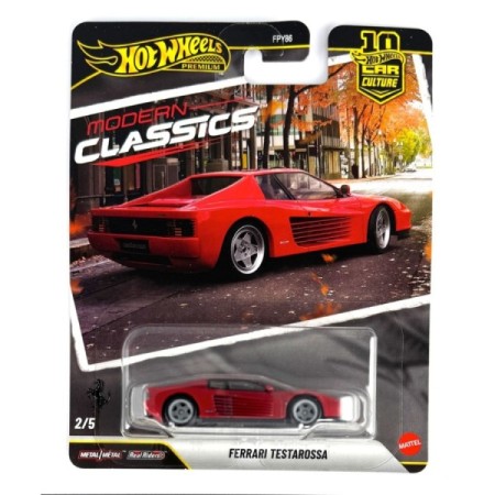 Hot Wheels Premium FERRARI TESTAROSSA