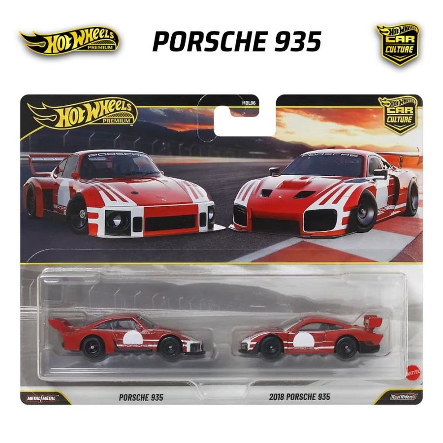 Hot Wheels Premium Car Culture Porsche 935 2-pack