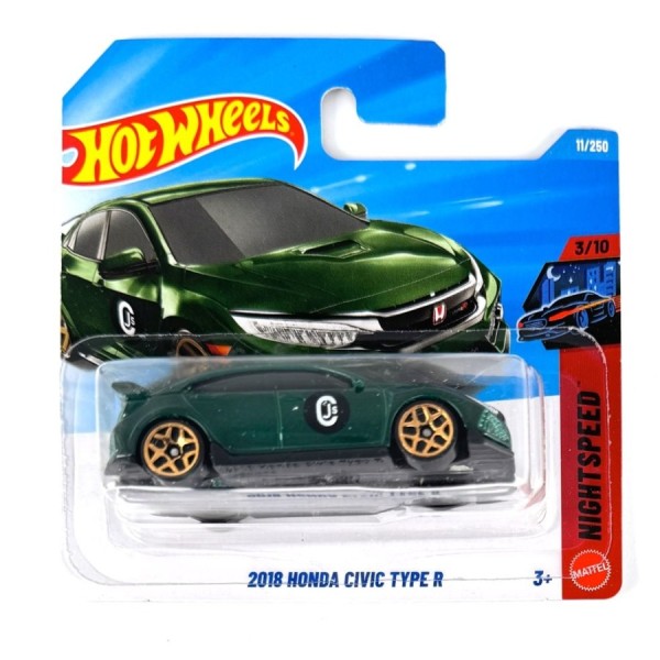 Hot Wheels 2018 HONDA CIVIC TYPE R