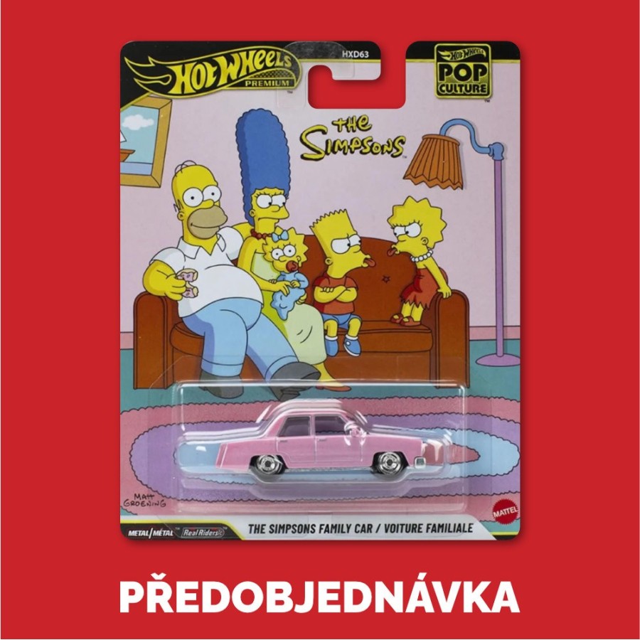 Hot Wheels Premium Pop Culture 2026-S sada 5ks - Předobjednávka