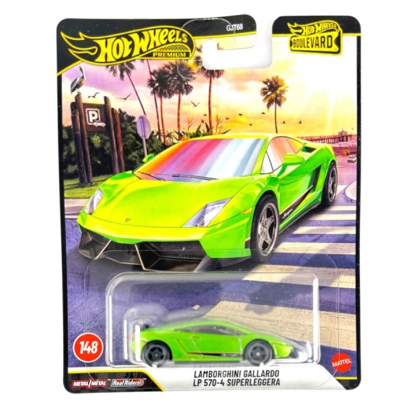 Hot Wheels Premium LAMBORGHINI GALLARDO LP 570-4 SUPERLEGGERA