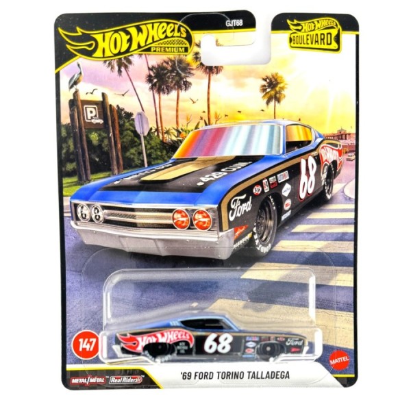 Hot Wheels Premium 69 FORD TORINO TALLADEGA