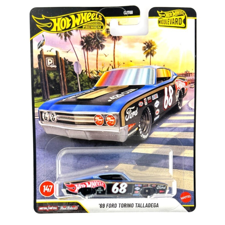 Hot Wheels Premium 69 FORD TORINO TALLADEGA