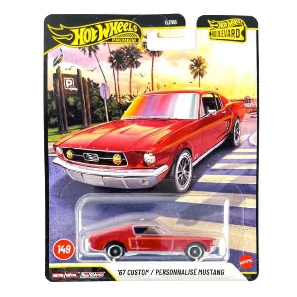 Hot Wheels Premium 67 CUSTOM MUSTANG