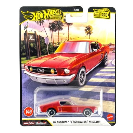 Hot Wheels Premium 67 CUSTOM MUSTANG