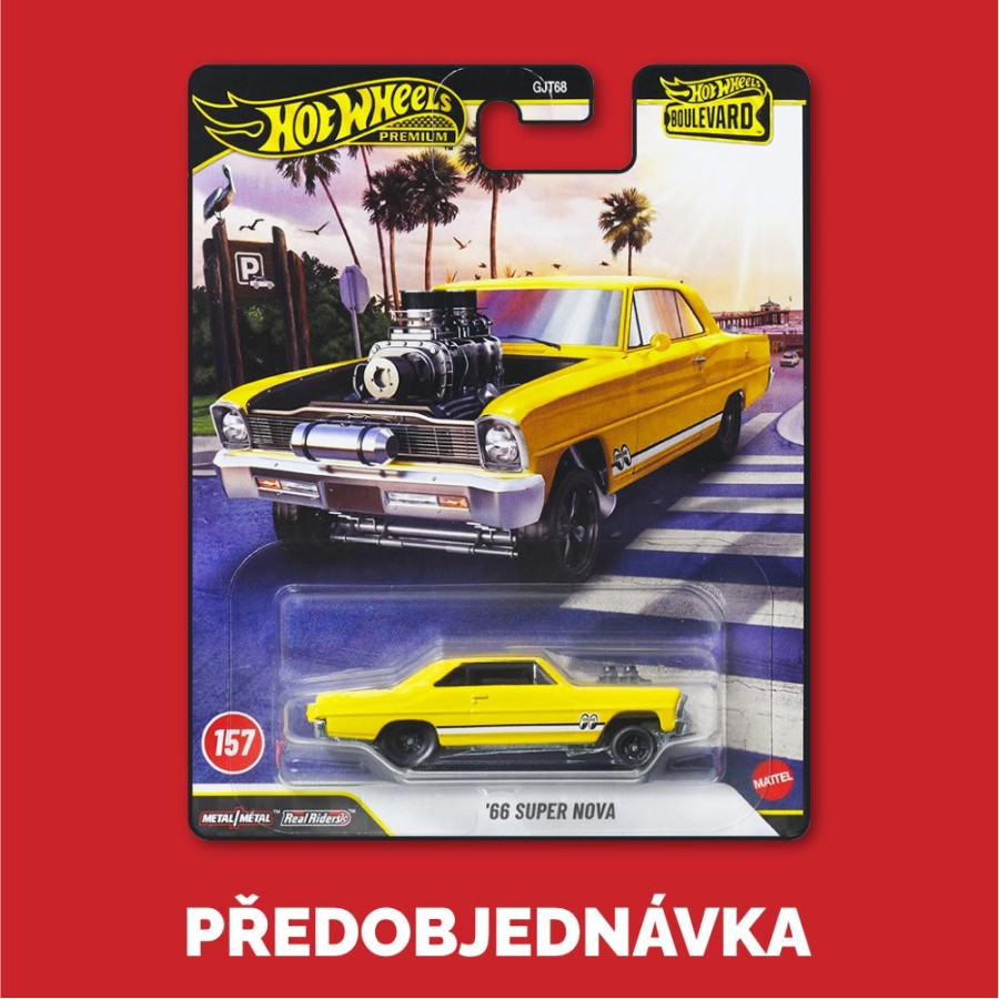 Hot Wheels Premium Boulevard 156-160 sada 5ks - Předobjednávka