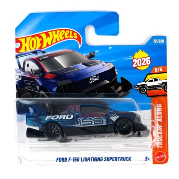 Hot Wheels FORD F-150 LIGHTNING SUPERTRUCK
