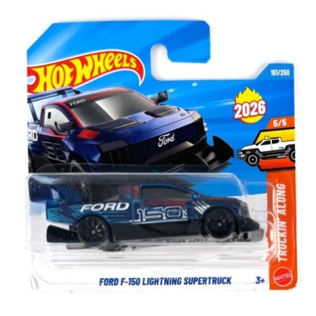 Hot Wheels FORD F-150 LIGHTNING SUPERTRUCK