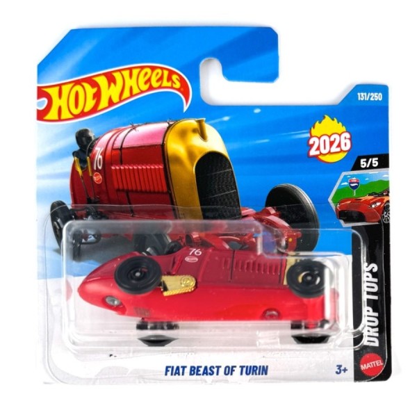 Hot Wheels FIAT BEAST OF TURIN