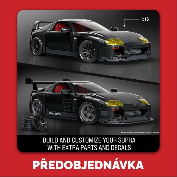 Hot Wheels Brick Shop Stavebnice 94 Toyota Supra MkIV - Předobjednávka 2