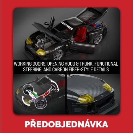 Hot Wheels Brick Shop Stavebnice 94 Toyota Supra MkIV - Předobjednávka