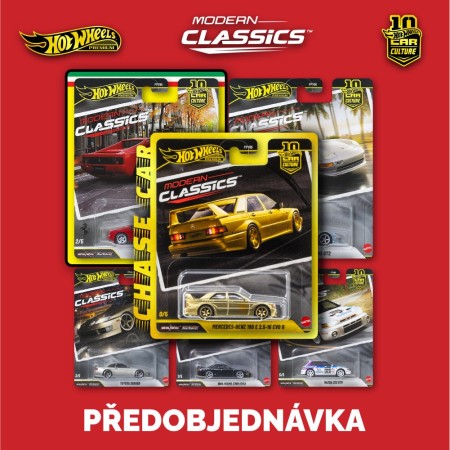 Hot Wheels Car Culture Factory sealed 2026 set 2 včetně 2x Chase - Předobjednávka