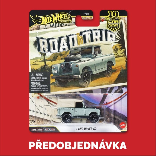 Hot Wheels Premium Car Culture Road Trip sada 5ks - Předobjednávka 2