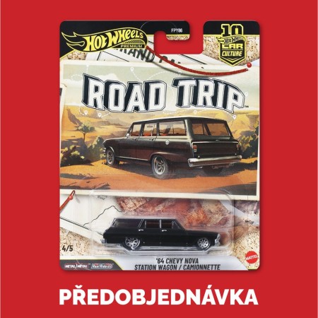 Hot Wheels Premium Car Culture Road Trip sada 5ks - Předobjednávka