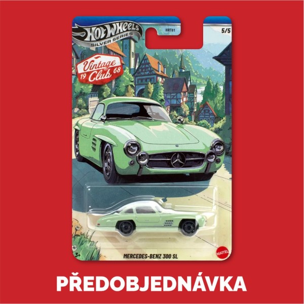 Hot Wheels Silver Series Vintage Club III - sada 5ks - Předobjednávka 2