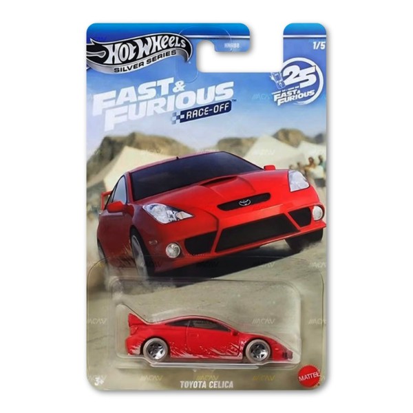Hot Wheels Silver Series Fast and Furious Race Off sada 5ks 2
