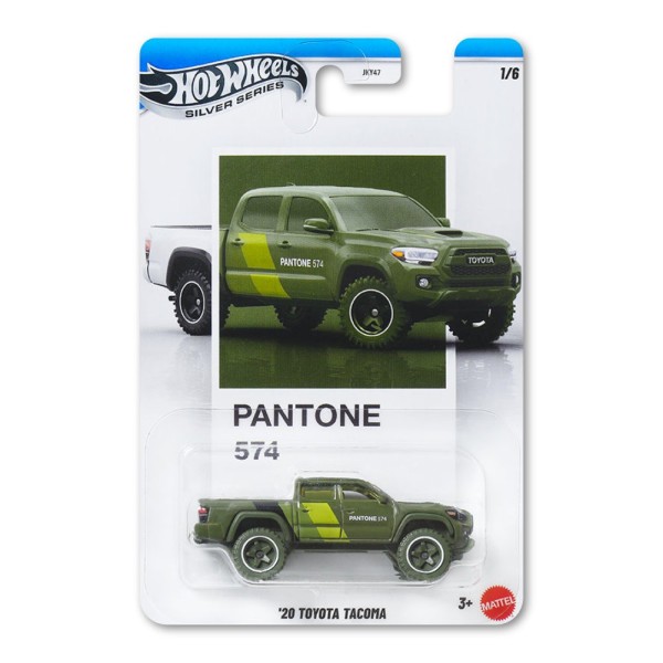 Hot Wheels Silver Series PANTONE 2 sada 6ks 2