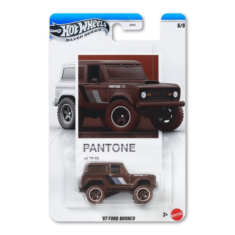 Hot Wheels Silver Series PANTONE 2 sada 6ks