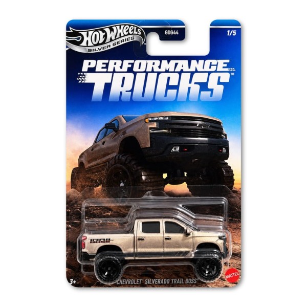 Hot Wheels Silver Series Performance Trucks sada 5ks 2