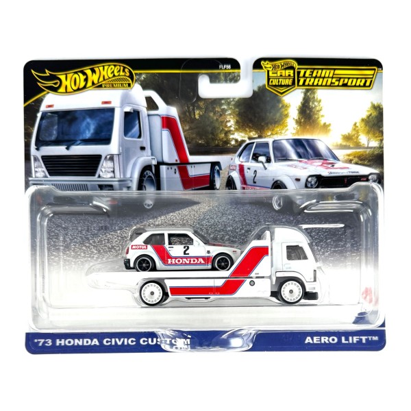 Hot Wheels Team Transport HONDA CIVIC CUSTOM - AERO LIFT
