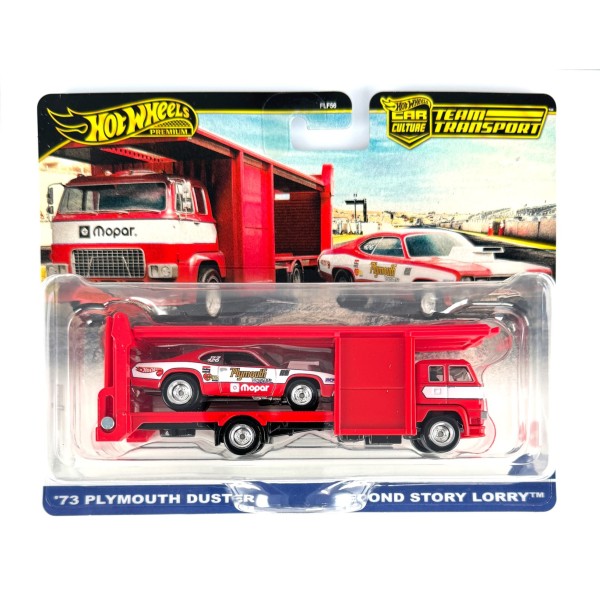 Hot Wheels Team Transport PLYMOUTH DUSTER -  Second Story Lorry