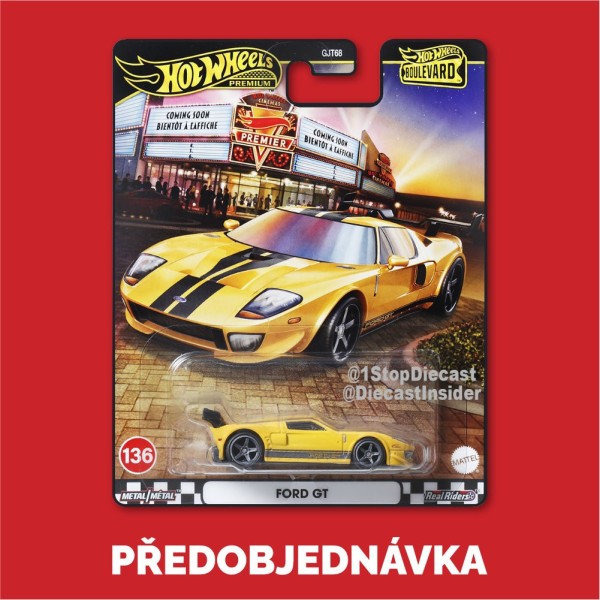 Hot Wheels Premium Boulevard 136 až 140 sada 5ks - Předobjednávka 2
