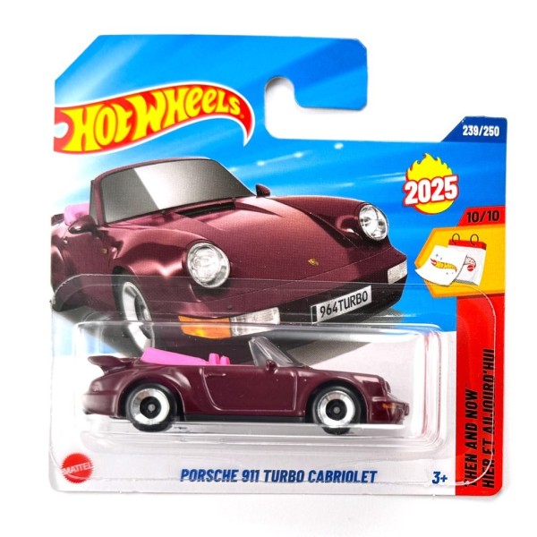 Hot Wheels PORSCHE 911 TURBO CABRIOLET