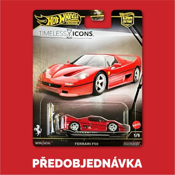 Hot Wheels Premium Timeless Icons sada 2025 sada 5ks - Předobjednávka 2