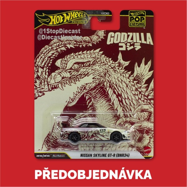 Hot Wheels Premium Pop Culture 2025-N sada 5ks - Předobjednávka 2