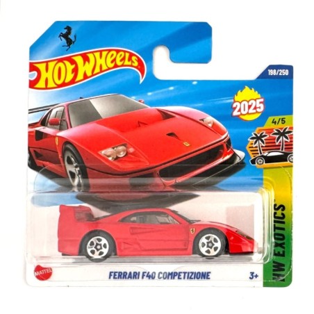 Hot Wheels FERRARI F40 COMPETIZIONE