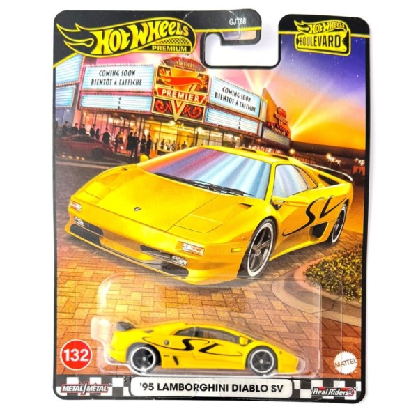 Hot Wheels Premium 95 LAMBORGHINI DIABLO SV