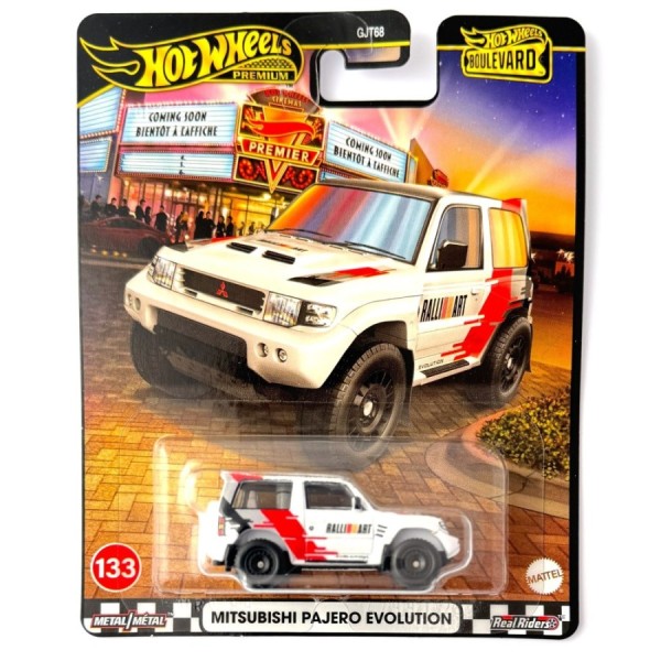 Hot Wheels Premium MITSUBISHI PAJERO EVOLUTION