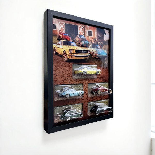 A4 Obraz pro 5x Hot Wheels Silver Series Vintage Club 2025