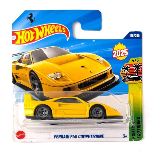 Hot Wheels FERRARI F40 COMPETIZIONE