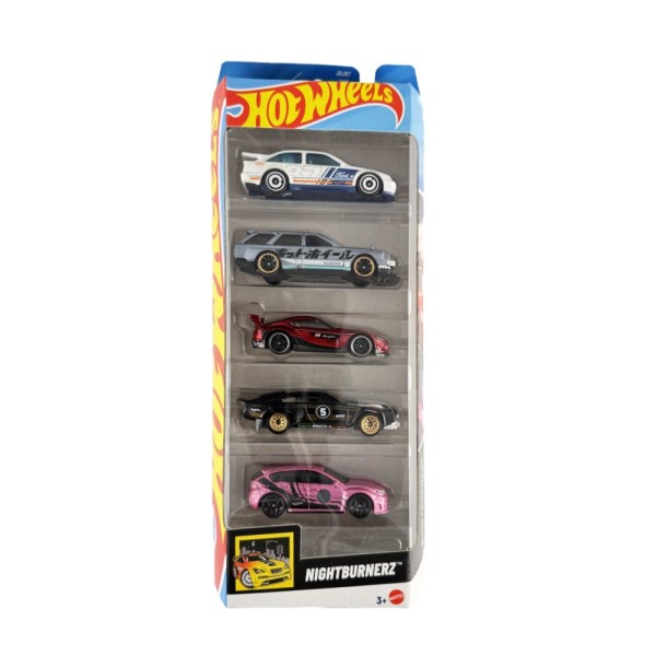 Hot Wheels Nightburnerz 5-Pack