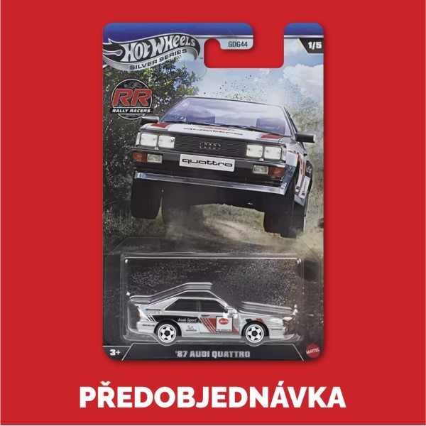 Hot Wheels Silver Series Rally Racers 2026 sada 5ks - Předobjednávka 2
