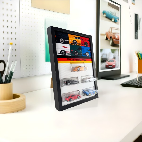 A4 Obraz pro 5x Hot Wheels Silver Series Porsche 2024 2