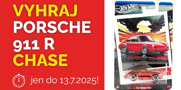 SOUTĚŽ O PORSCHE 911 R – CHASE MODEL ZDARMA!