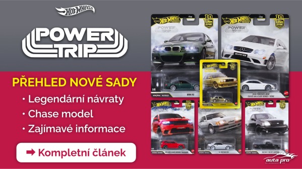 Hot Wheels Power Trip 2026 představení všech modelů